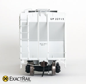 X - PS-2CD 4427 Covered Hopper : UP - ExactRail Model Trains - 6