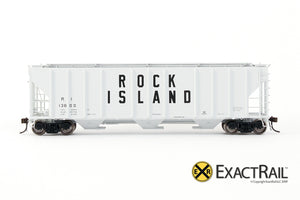 X - PS-2CD 4427 Covered Hopper : RI - ExactRail Model Trains - 2
