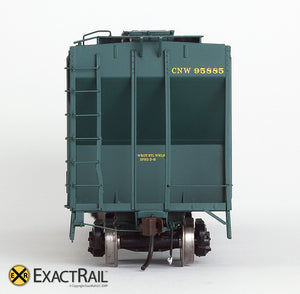 X - PS-2CD 4427 Covered Hopper : CNW - ExactRail Model Trains - 6