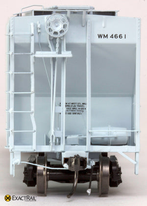 X - PS-2CD 4427 Covered Hopper : WM - ExactRail Model Trains - 2