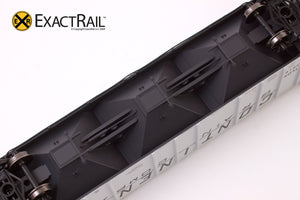 X - PS-2CD 4427 Covered Hopper : Continental - ExactRail Model Trains - 2