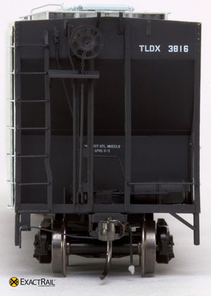 X - PS-2CD 4427 Covered Hopper : Continental - ExactRail Model Trains - 3
