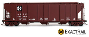 PS-2CD 4427 Covered Hopper : ATSF - ExactRail Model Trains - 2