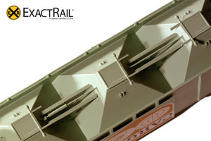 X - PS-2CD 4427 Covered Hopper : Cargill - ExactRail Model Trains - 5