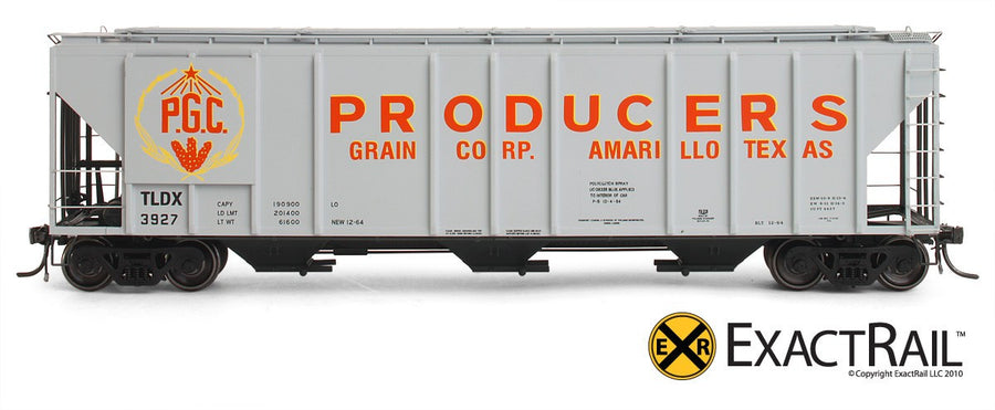 HO Scale: PS-2CD 4427 Covered Hopper - TLDX - Producers