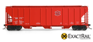 X - PS-2CD 4427 Covered Hopper : BKTY - ExactRail Model Trains - 3