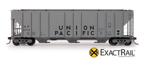 PS-2CD 4427 Covered Hopper : Union Pacific 'Post-1978 stencils' - ExactRail Model Trains - 2