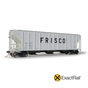HO Scale: PS-2CD 4427 Covered Hopper - Frisco '1964 As-Delivered'