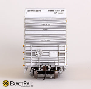 X - Greenville 60' Double Plug Door Box Car : UP - ExactRail Model Trains - 6