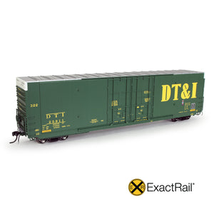 HO Scale: Greenville 7100 Auto Parts Boxcar - DT&I