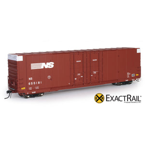HO Scale: Greenville 7100 Auto Parts Boxcar - NS