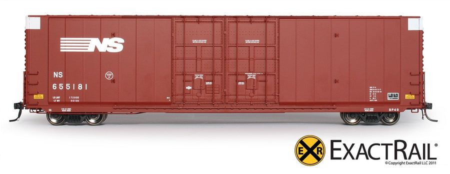 HO Scale: Greenville 7100 Auto Parts Boxcar - NS