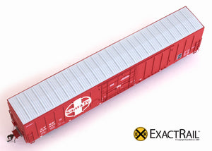 X - PC&F Beer Car : ATSF - ExactRail Model Trains - 8