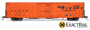 X - PC&F Beer Car : DRGW - ExactRail Model Trains - 3