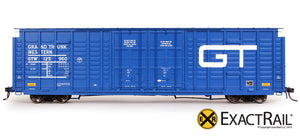 P-S 7315 Waffle Boxcar : GTW - ExactRail Model Trains - 2