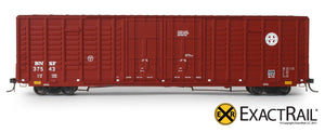 P-S 7315 Waffle Boxcar : BNSF - ExactRail Model Trains - 2