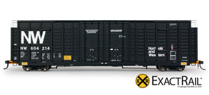 P-S 7315 Waffle Boxcar : NW - ExactRail Model Trains - 2