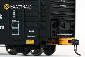 P-S 7315 Waffle Boxcar : NW - ExactRail Model Trains - 3