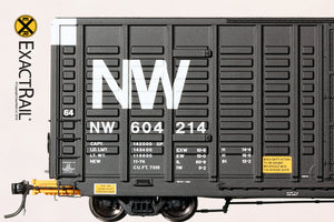 P-S 7315 Waffle Boxcar : NW - ExactRail Model Trains - 4