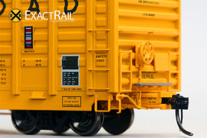 P-S 7315 Waffle Boxcar : MILW - ExactRail Model Trains - 3