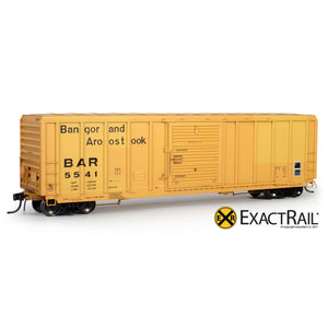 HO Scale: P-S 5344 Boxcar - Bangor and Aroostook
