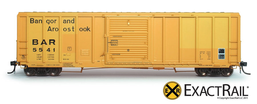 HO Scale: P-S 5344 Boxcar - Bangor and Aroostook