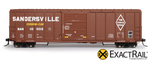P-S 5344 Boxcar : SAN - ExactRail Model Trains - 2