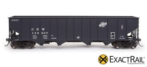 Bethlehem 3737 Hopper : CNW : 1976 "As Delivered" - ExactRail Model Trains - 2