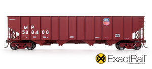 Bethlehem 3737 Hopper : UP : 588400 1991 Repaint - ExactRail Model Trains - 2