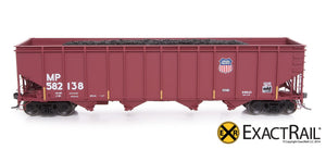 Bethlehem 4000 Hopper : MP : UP Non-Standard Lettering Style - ExactRail Model Trains - 2