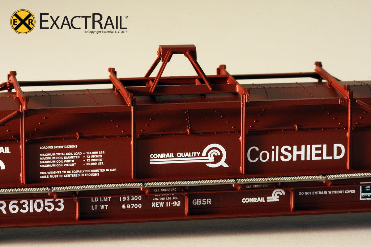 HO Scale: Thrall 54' Conrail 