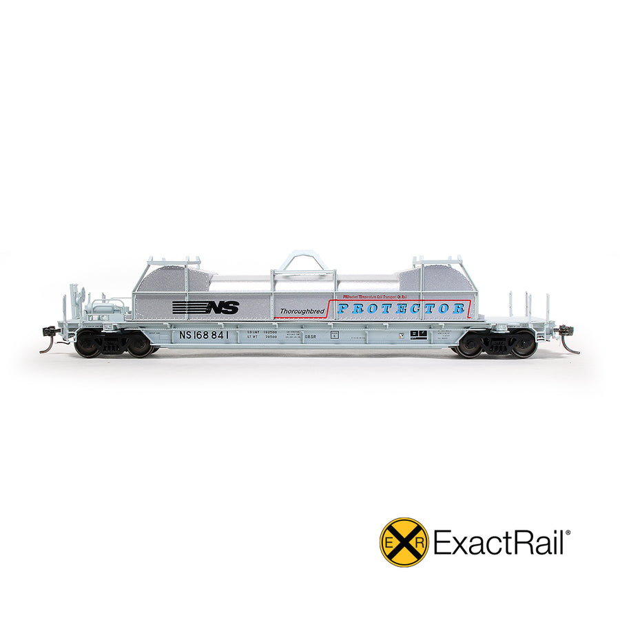 HO Scale: Thrall 54' Coil Car - Norfolk Southern '1992 As Delivered'
