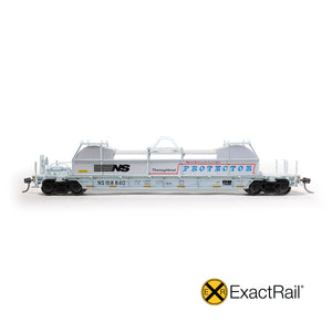 HO Scale: Thrall 54' Coil Car - Norfolk Southern 'Conspicuity Stripes'