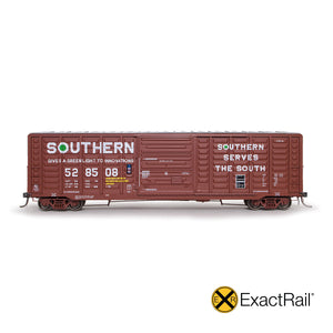 HO Scale: P-S 5277 Waffle Boxcar - Southern C of GA 1976 As-Delivered