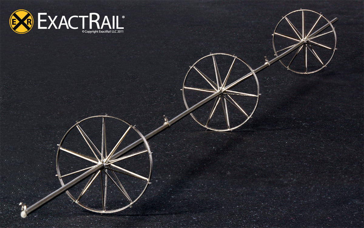 Brass Irrigation Wheel Line | Model Railraoding Supplies - ExactRail ...