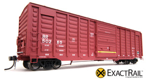 N Scale: P-S 5277 Waffle Boxcar - Southern 1974 As-Delivered N Scale: P-S 5277 Waffle Boxcar - Southern 1974 As-Delivered