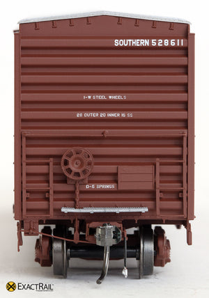 X - PS 50' Waffle Box Car : SOU - ExactRail Model Trains - 2