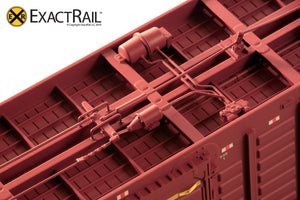 PS 50' Waffle Boxcar : BR - ExactRail Model Trains - 5