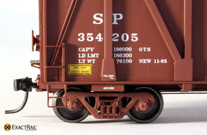 X - Gunderson 7466 Wood Chip Gondola : SP - ExactRail Model Trains - 5