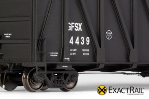 X - Gunderson 7466 Wood Chip Gondola : GFSX - ExactRail Model Trains - 5