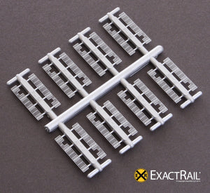 Details - Apex Cross-Over Walk, B-end - ExactRail Model Trains - 2