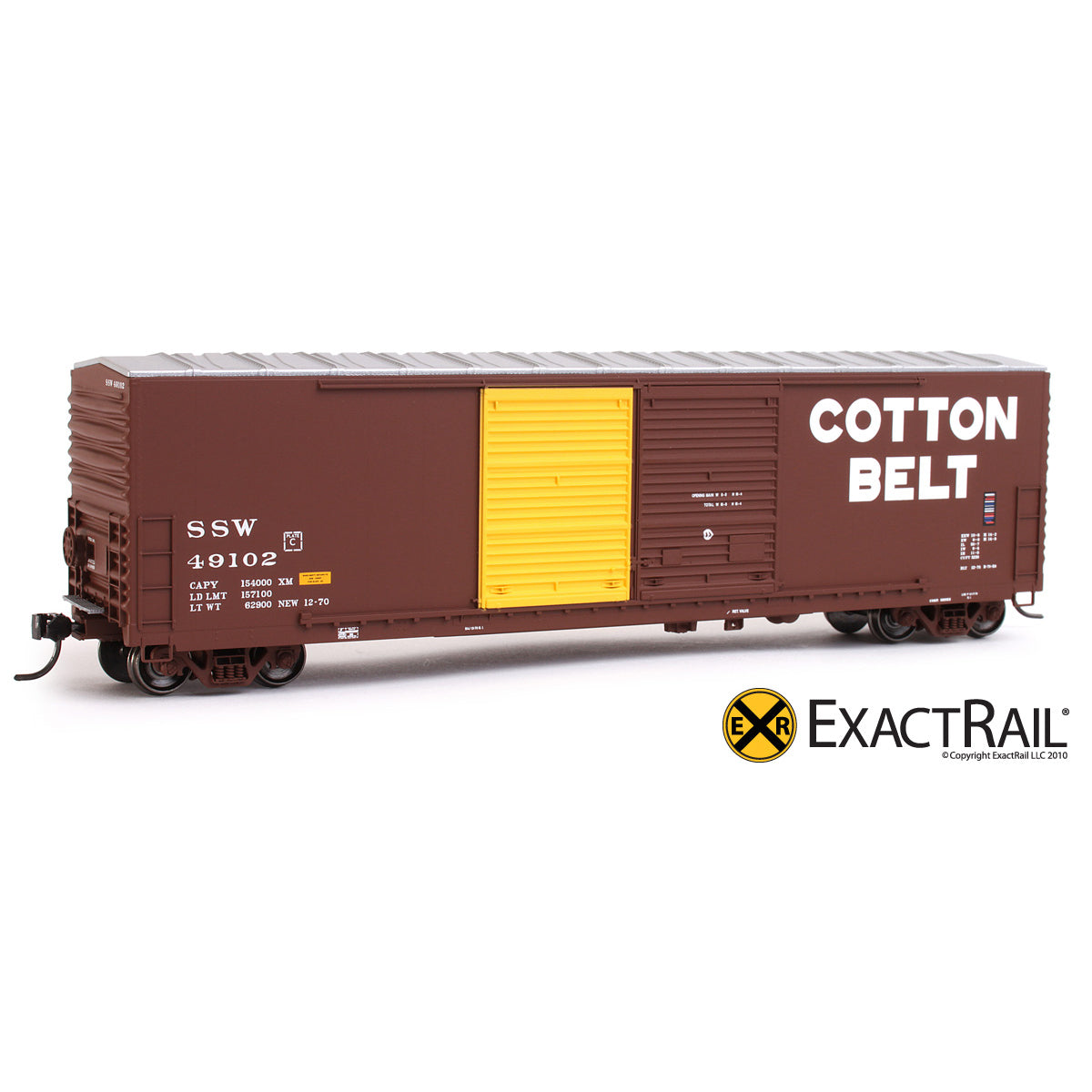 BOXHILL OOゲージ HO Model Train Gunderson 5200 Boxcar | SSW | ExactRail