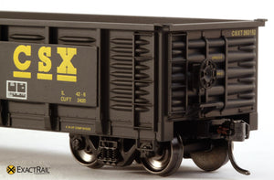 Gunderson 2420 Gondola : CSXT - ExactRail Model Trains - 3