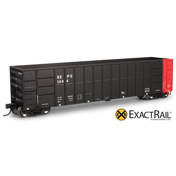 HO Scale: FMC 4000 Gondola - SEPX - ExactRail Model Trains