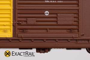 X - Gunderson 5200 Box Car : SP - ExactRail Model Trains - 5
