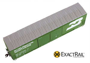 X - Gunderson 5200 Box Car : BN - ExactRail Model Trains - 3
