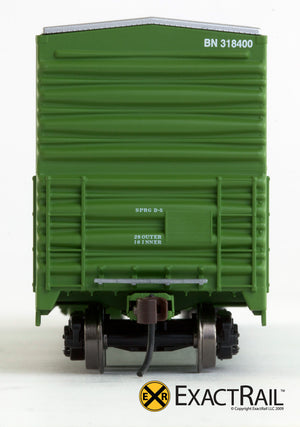 X - Gunderson 5200 Box Car : BN - ExactRail Model Trains - 5