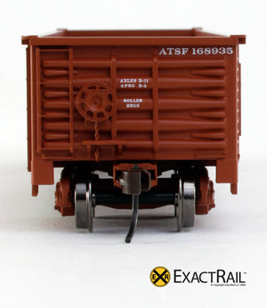X - Gunderson 2420 Gondola : ATSF - ExactRail Model Trains - 4