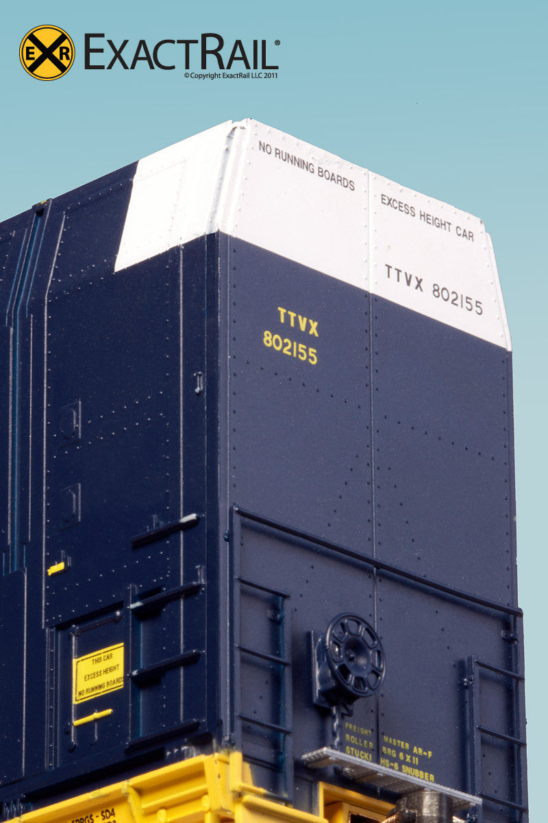 HO Scale: Vert-A-Pac Autorack - B&O - ExactRail Model Trains