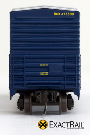 X - N - Gunderson 5200 Box Car : B&O - ExactRail Model Trains - 5
